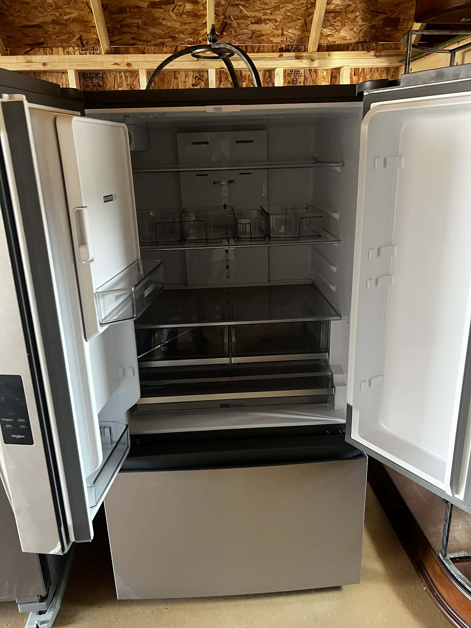 30 cu. ft. French Door Refrigerator in Fingerprint Resistant Stainless Finish with In-door Filtered Water and Ice Maker