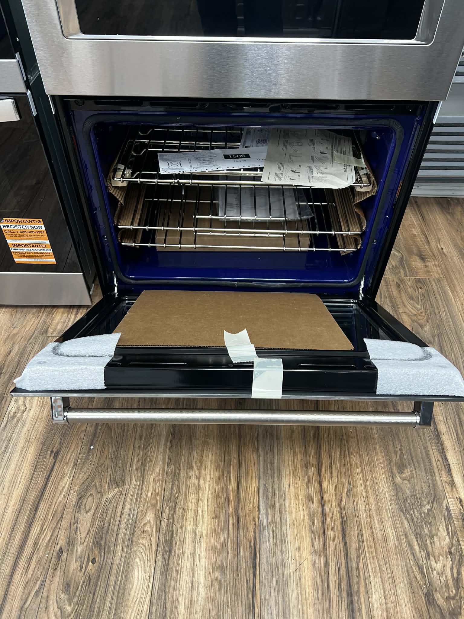 30 in. Electric Wall Oven & Microwave Combo in. Fingerprint Resistant Stainless Steel with Air Fry