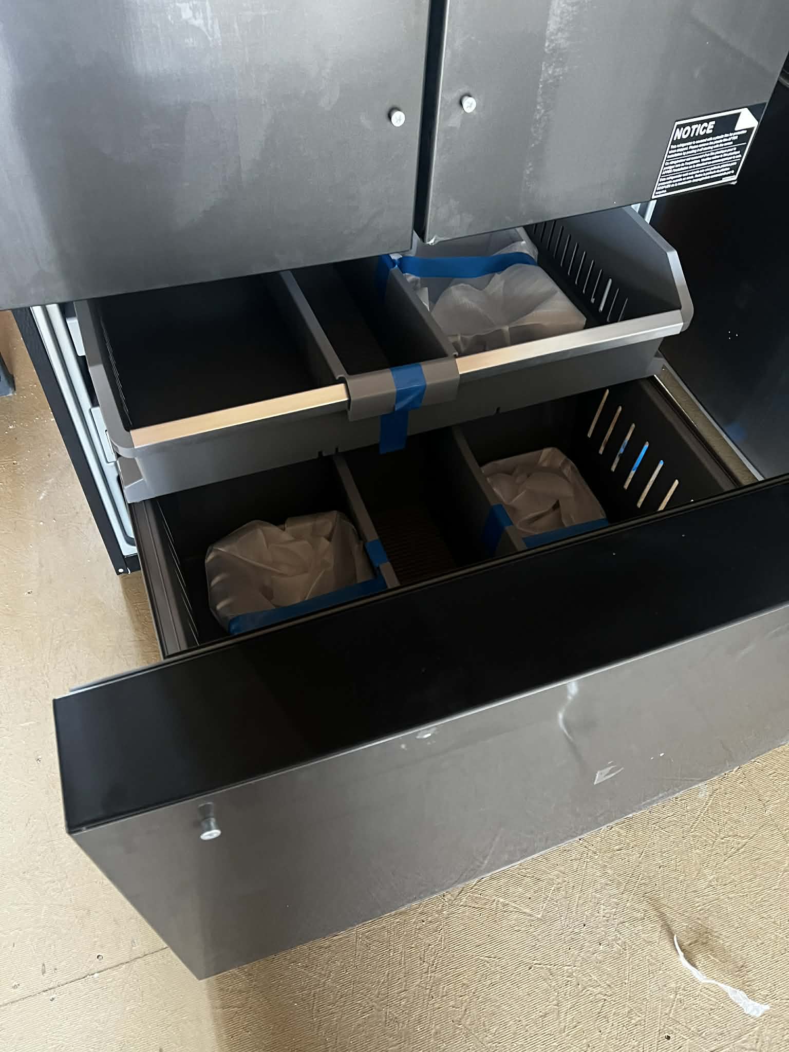 36 in. 30 cu. ft. Standard Depth French Door Refrigerator in Black Ore with Exterior Water and Ice