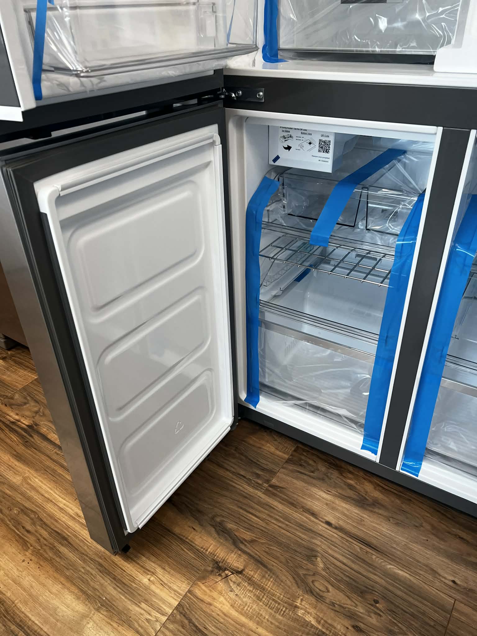 19.4 Cu. Ft. 4-Door French Door Counter-Depth Refrigerator with Flexible Organization Spaces - Stainless Steel