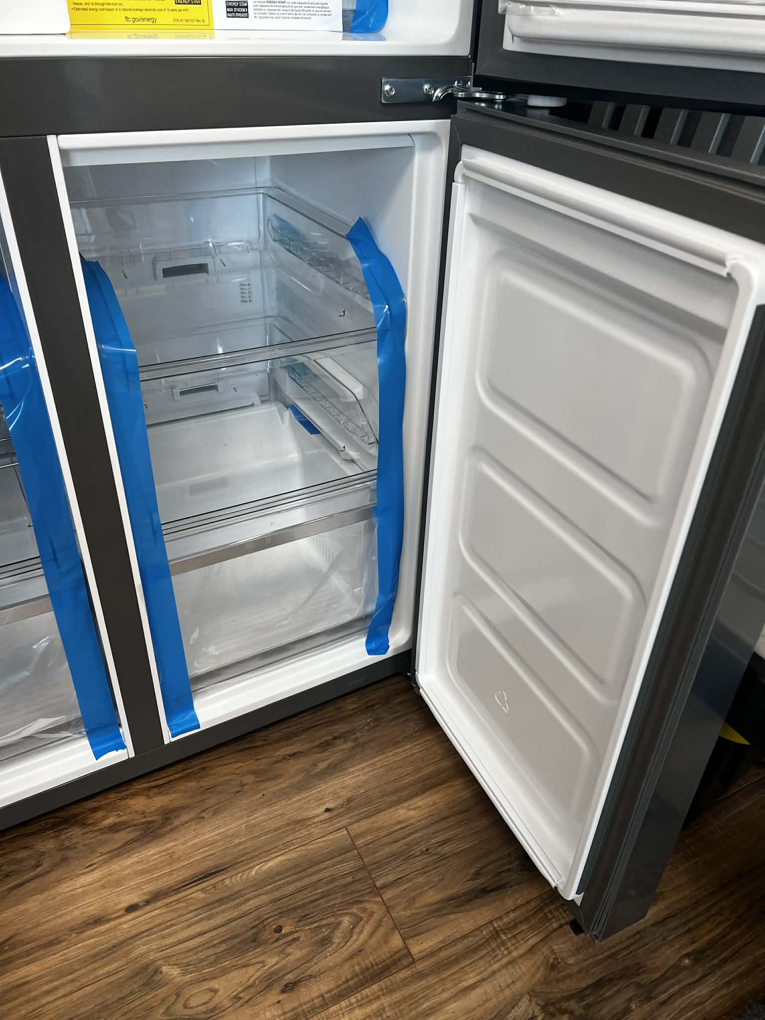 19.4 Cu. Ft. 4-Door French Door Counter-Depth Refrigerator with Flexible Organization Spaces - Stainless Steel