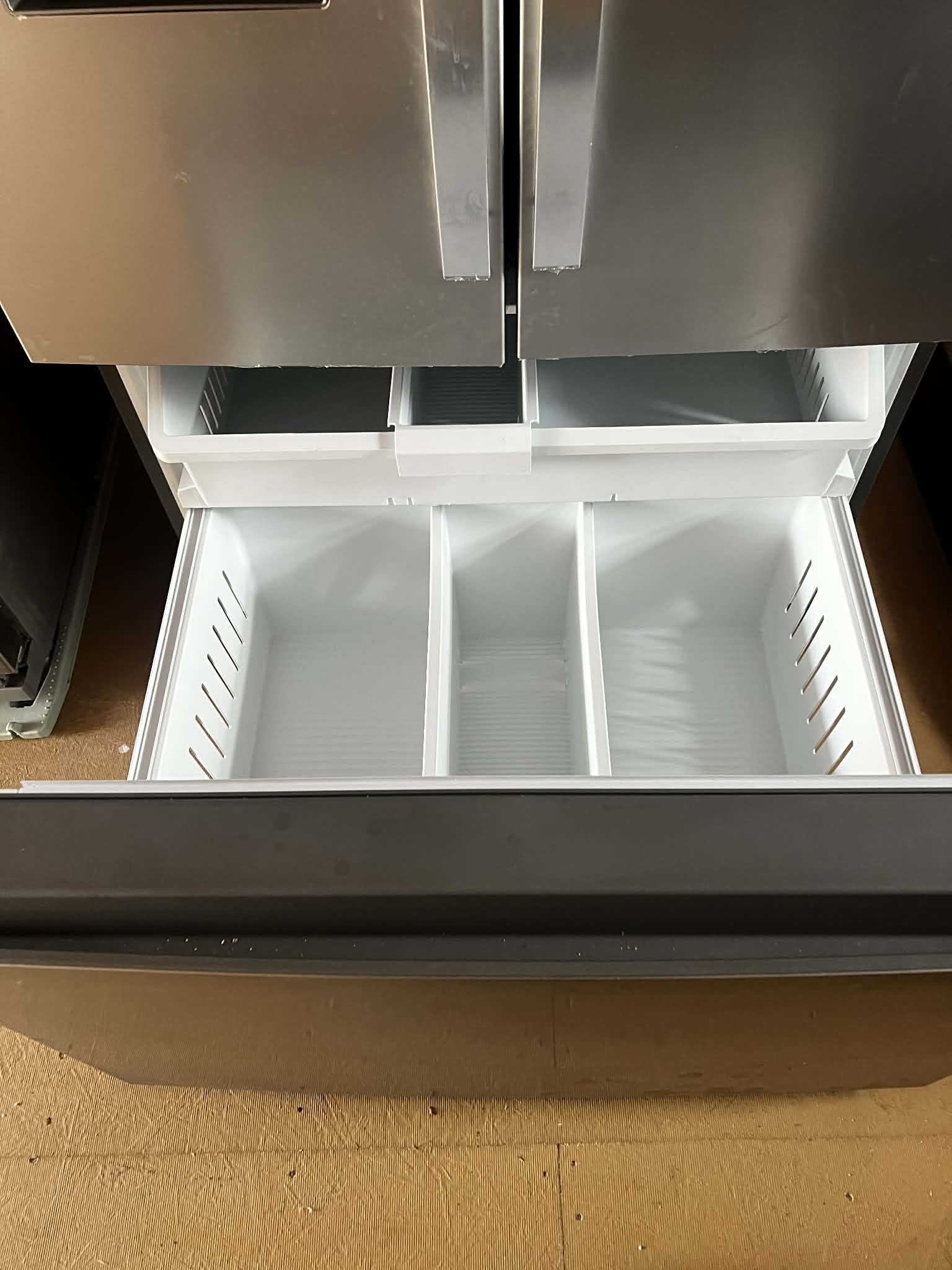 30 cu. ft. French Door Refrigerator in Fingerprint Resistant Stainless Finish with In-door Filtered Water and Ice Maker