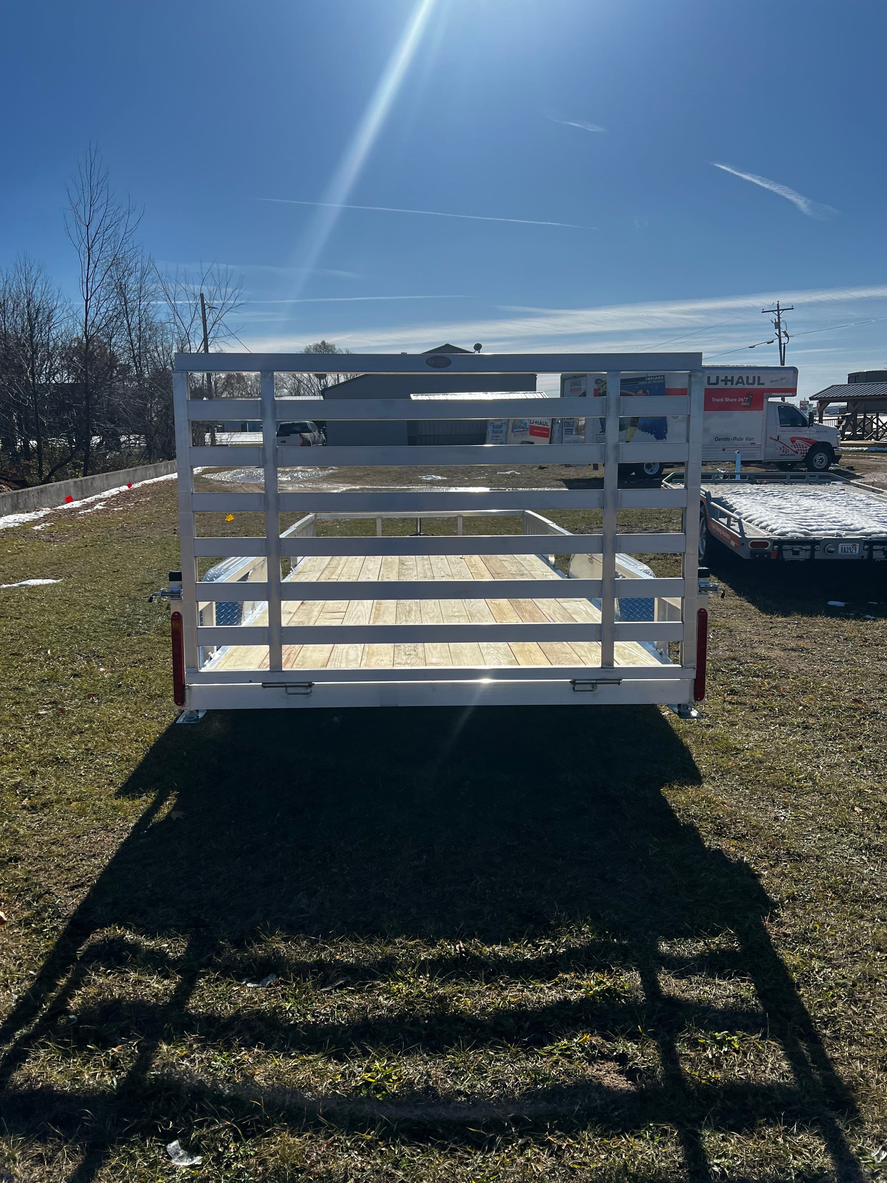 7x18 Aluminum Side-Load Pro Utility Trailer
