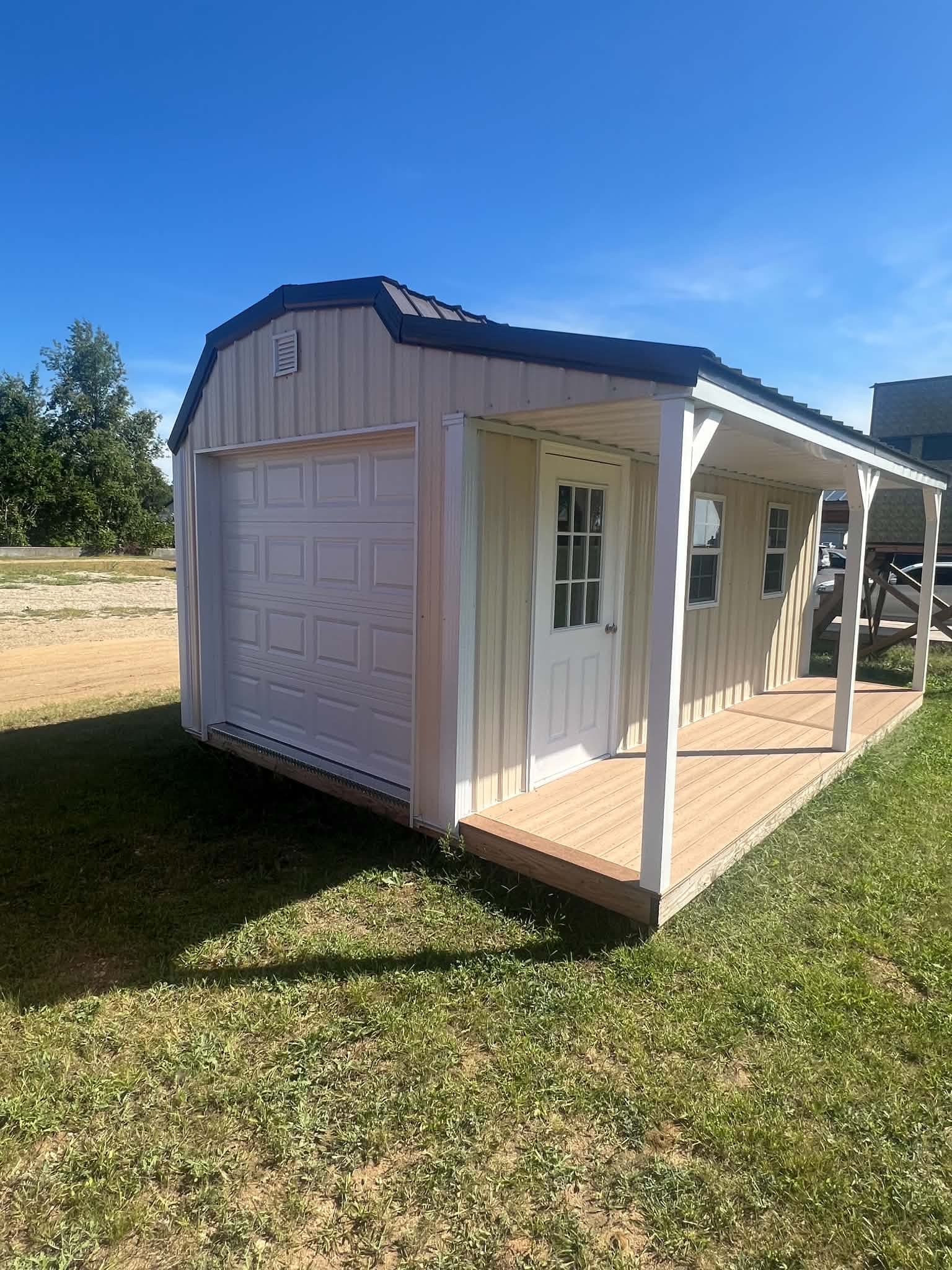 Side Lofted Cabin 10 x 20