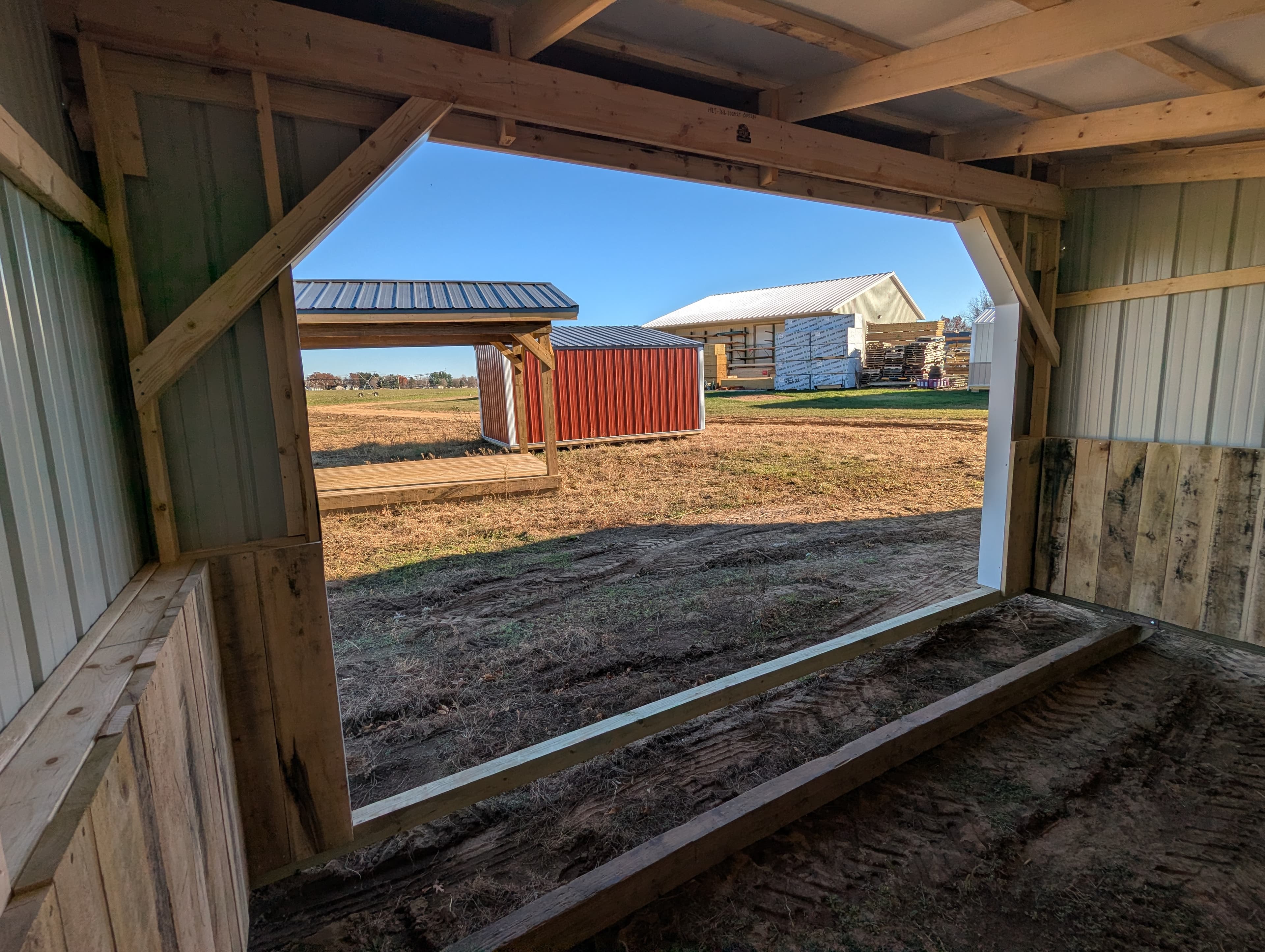 Horse Run In 10 x 16