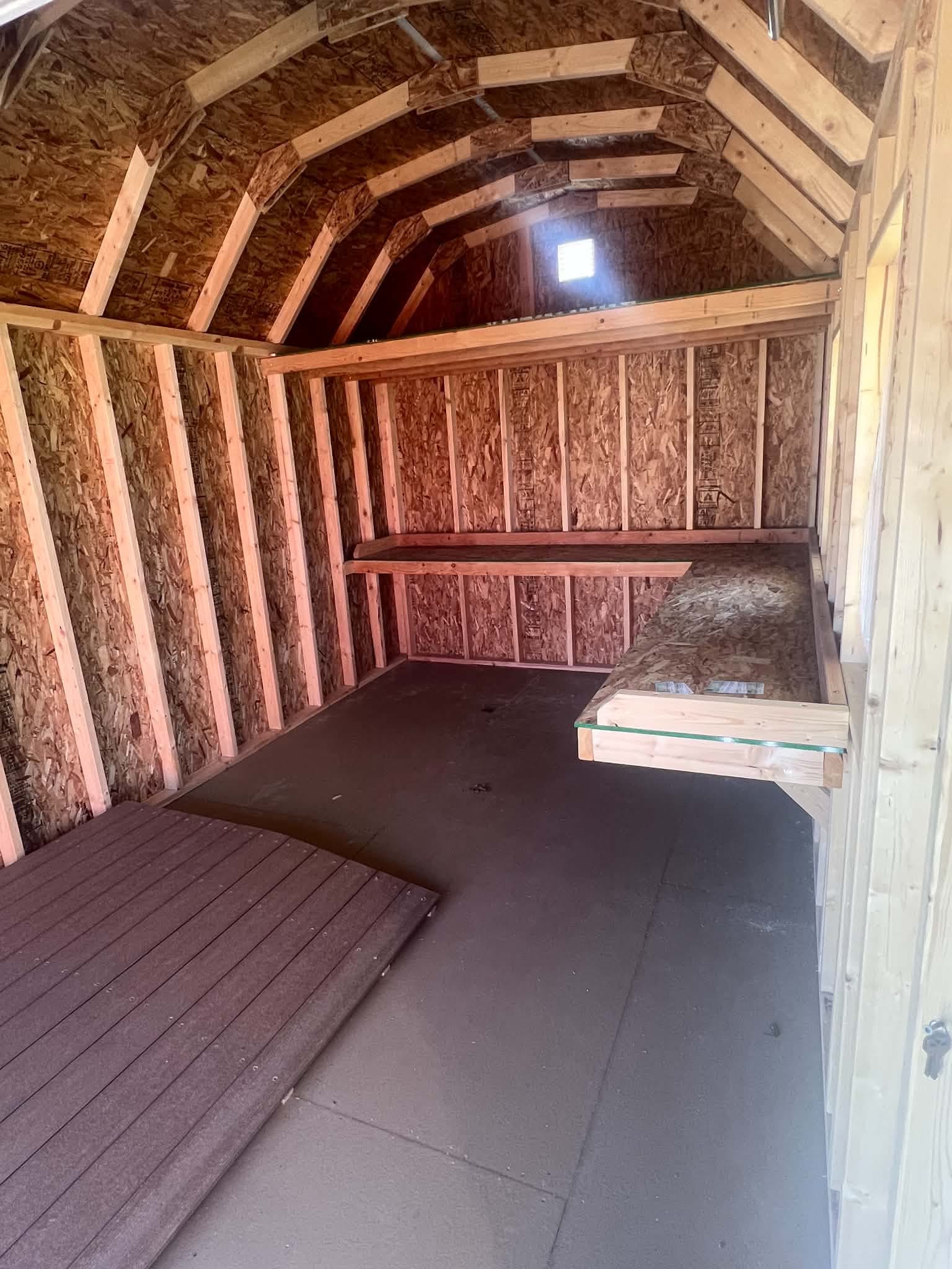 Side Lofted Cabin 10 x 20