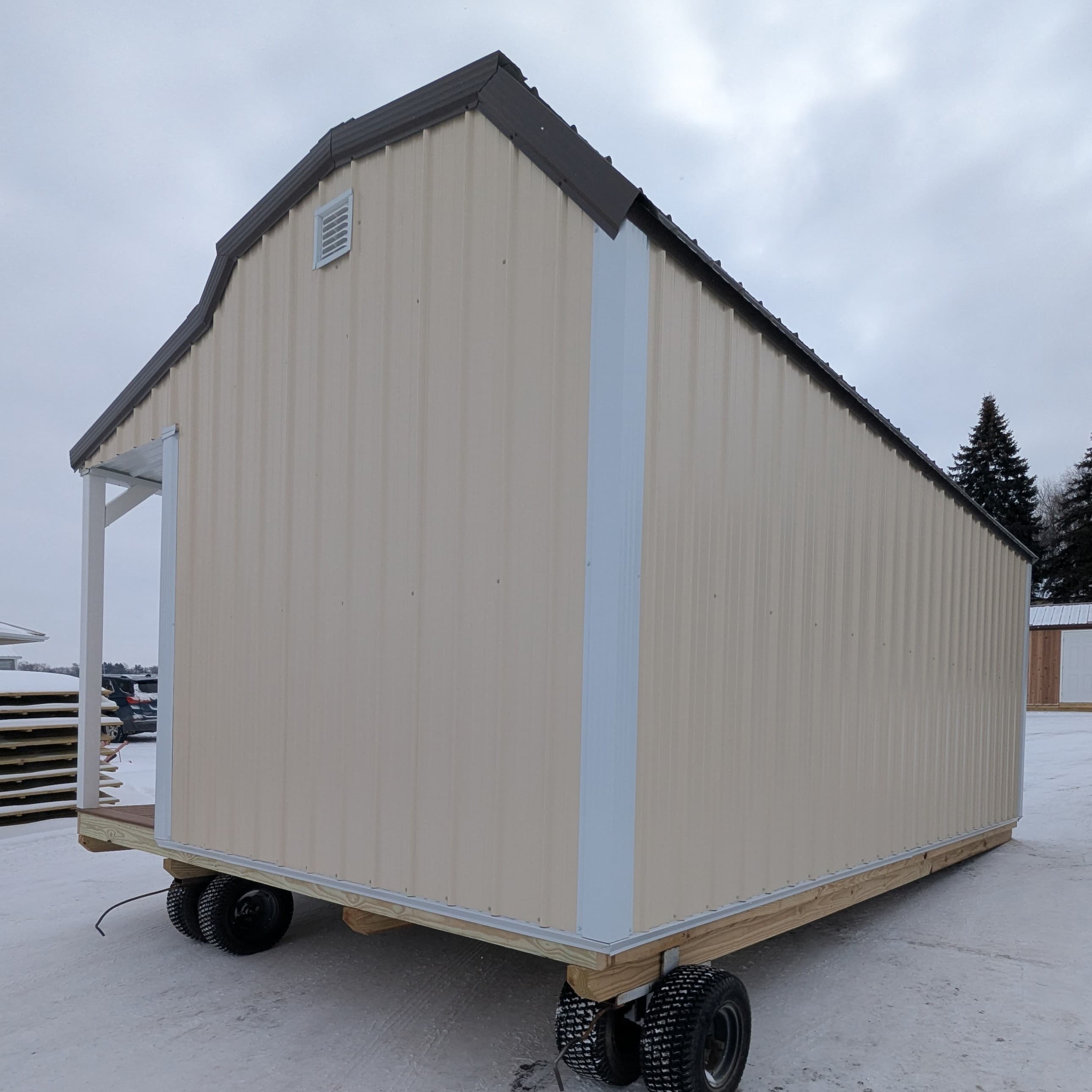 Side Lofted Cabin 10 x 20