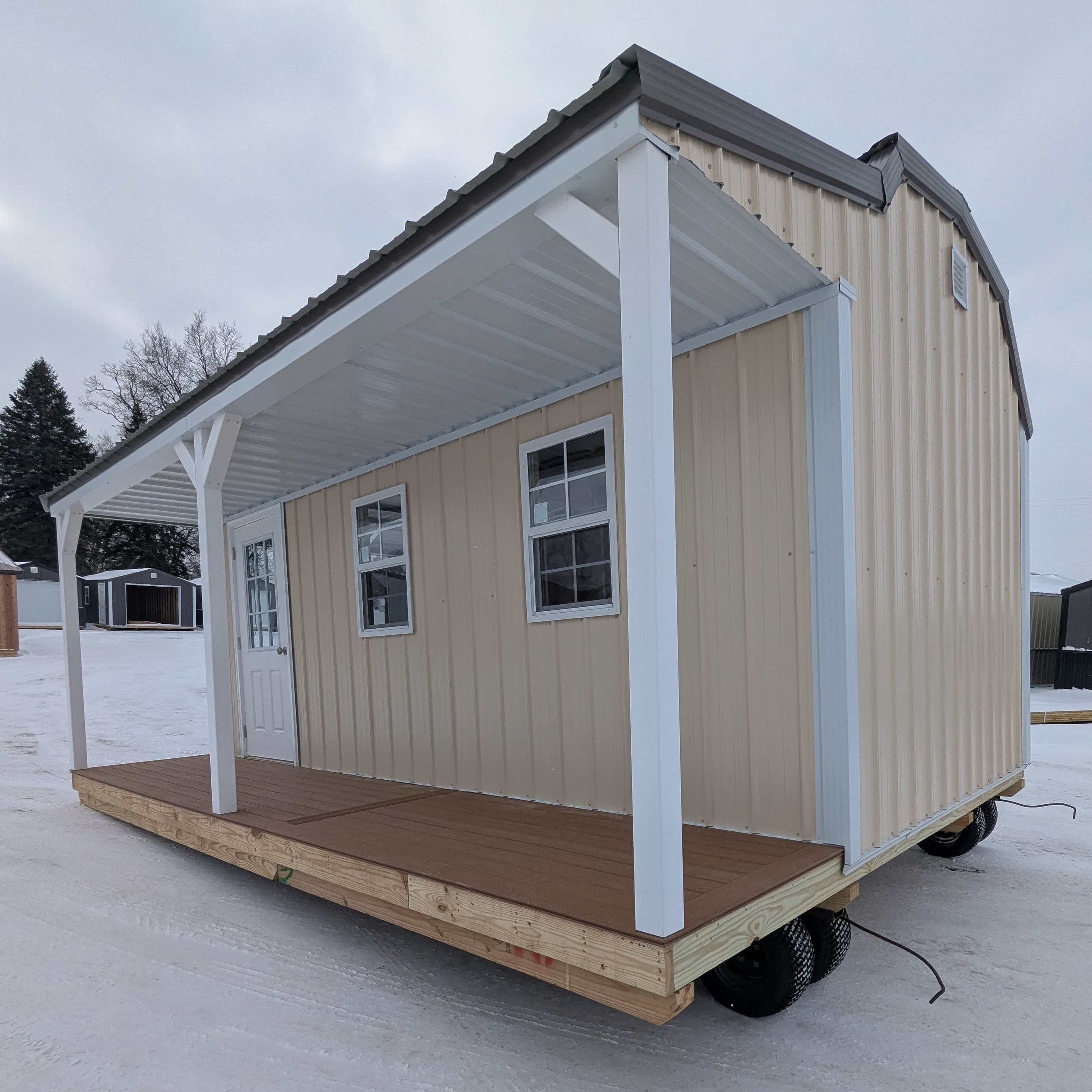Side Lofted Cabin 10 x 20